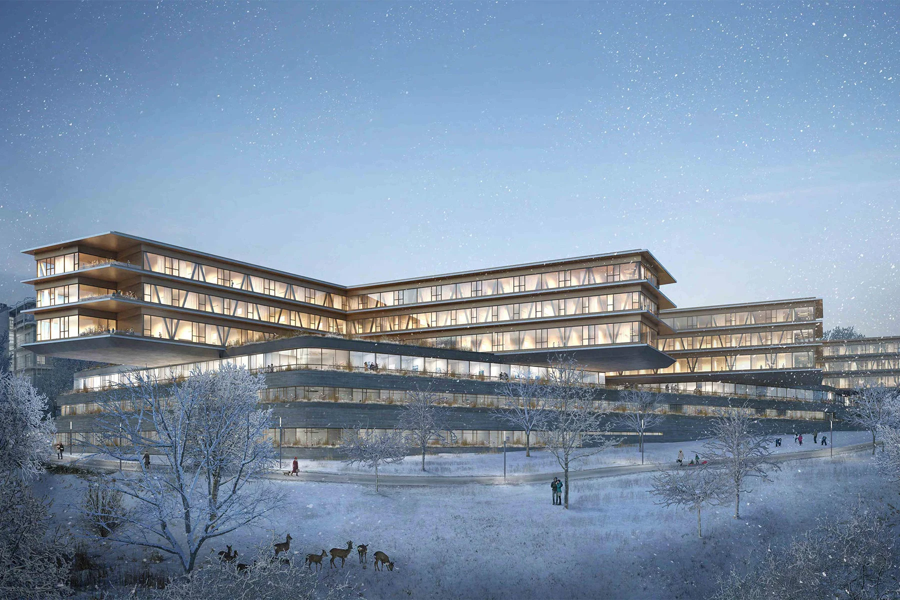 Gelenkbau – Neue Medizinische Klinik