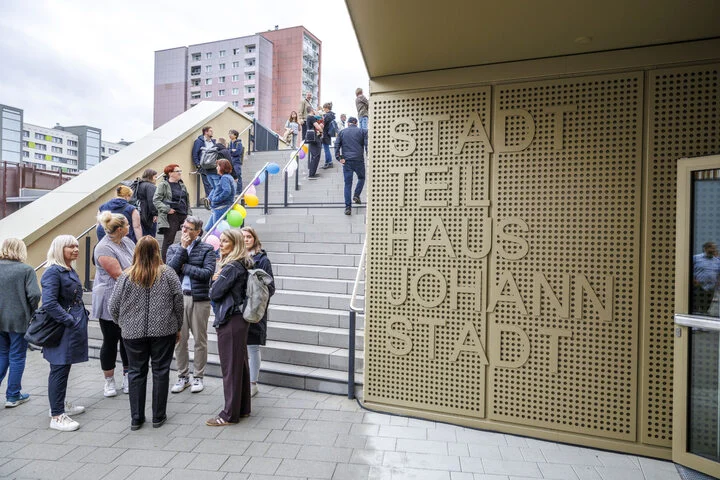 Neues Stadtteilhaus Dresden-Johannstadt übergeben