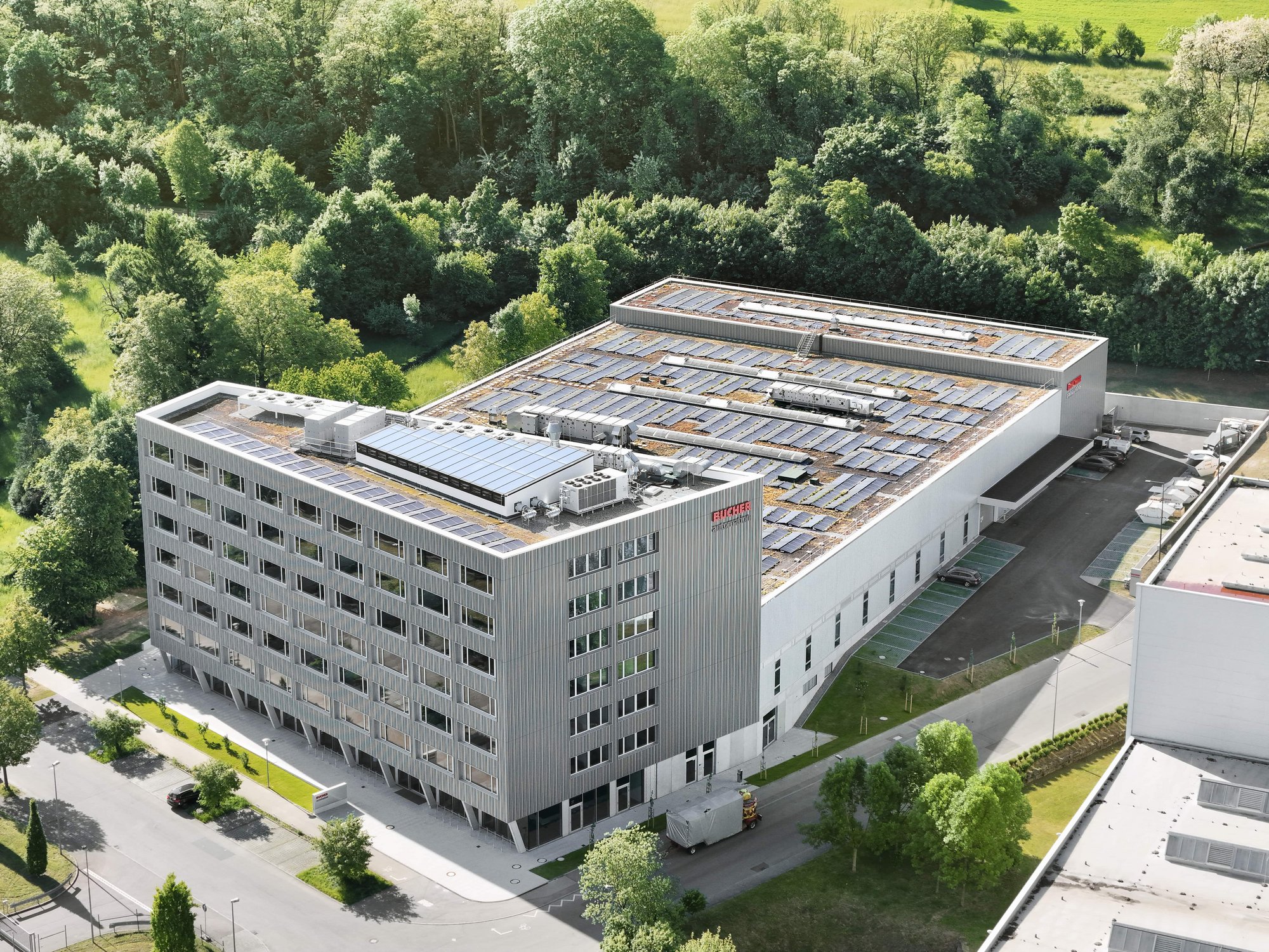 Bucher Automation AG, Marbach am Neckar: New Corporate Headquarters