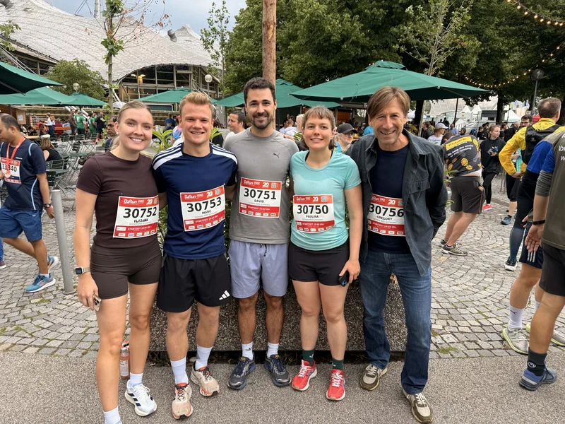 Laufen im Regen? Für uns kein Problem! – MVD beim 20. B2Run München