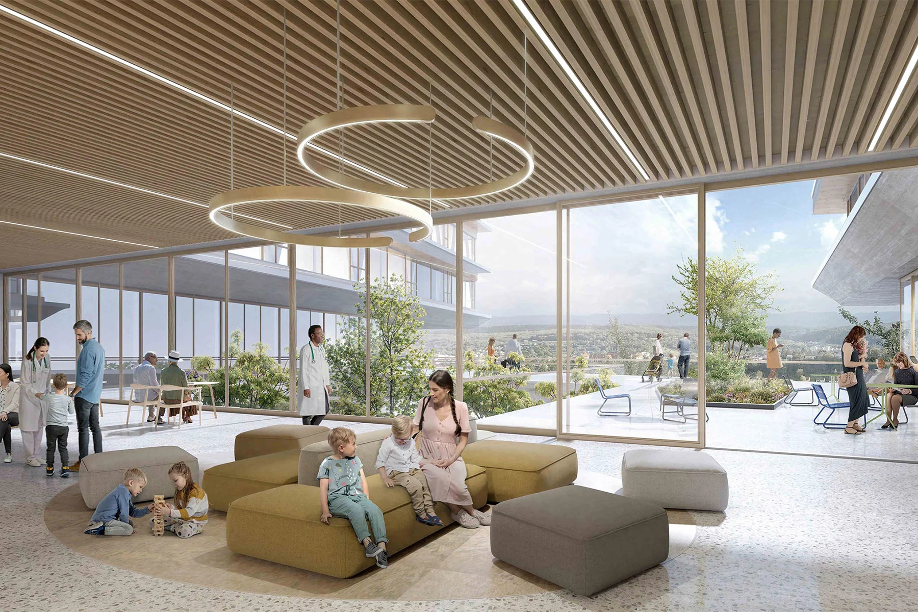 Gelenkbau – Neue Medizinische Klinik