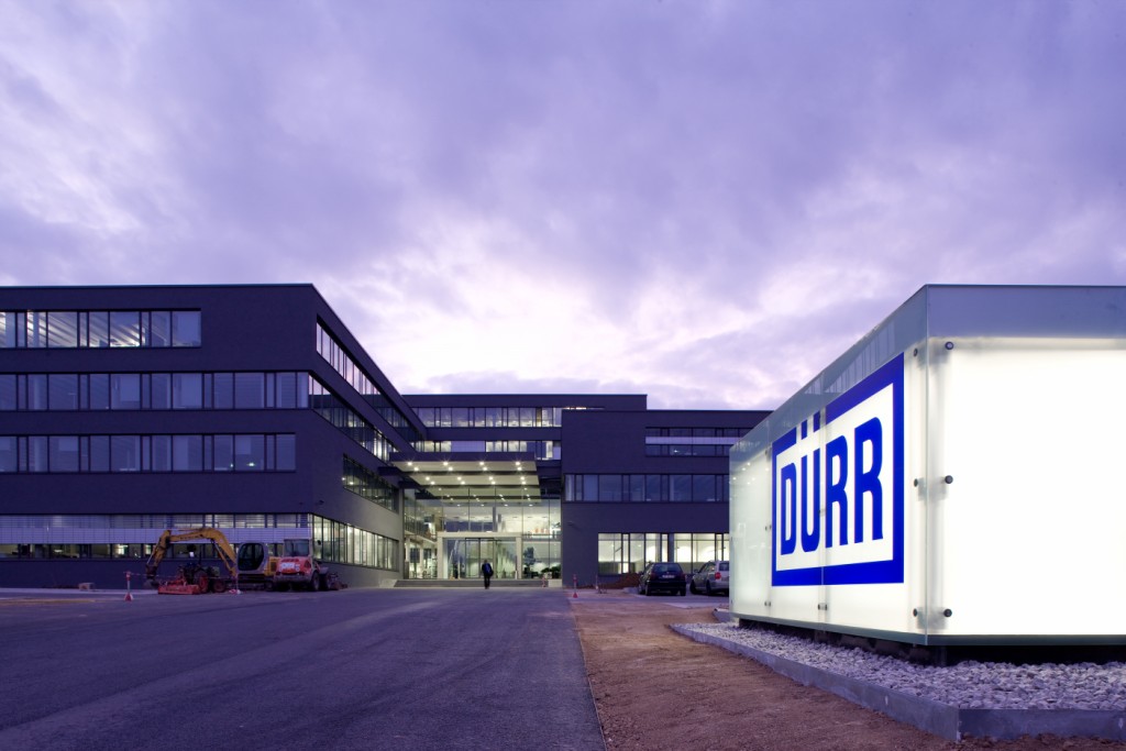 Dürr office building and underground parking garage